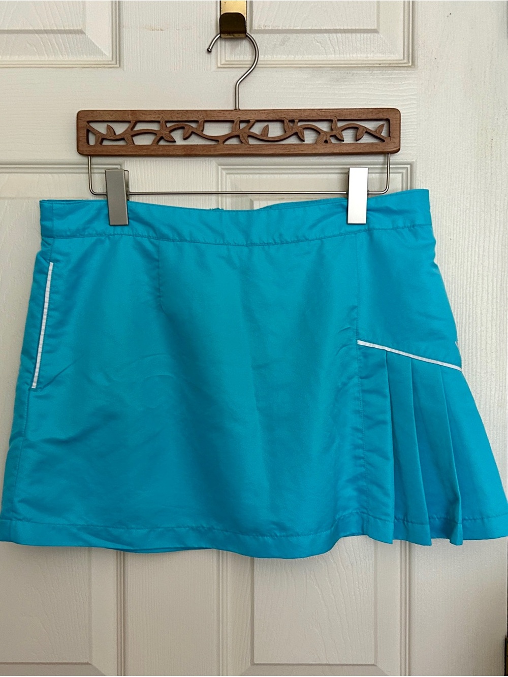 Vintage Turquoise Color Tennis Skirt Hope by Wilson Sz 12